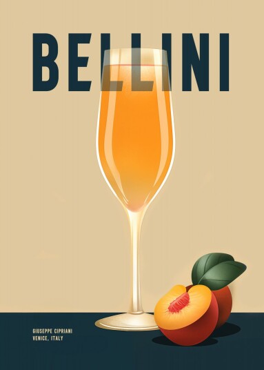 Plakat   Bellini Cocktail