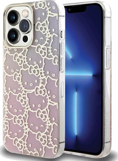 Hello Kitty IML Gradient Hardcase for iPhone 15 Pro Rosa
