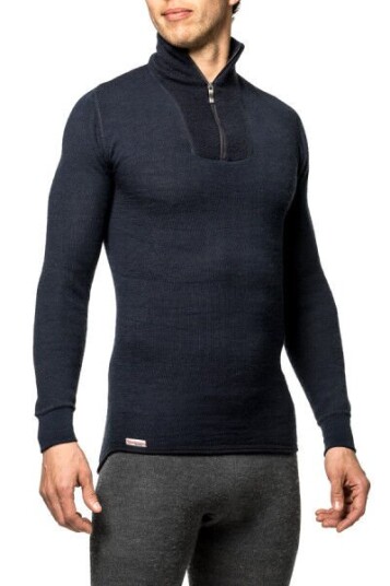 Woolpower Zip Turtleneck 200 Dark Navy XL