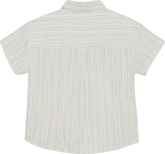 En Fant Shirt SS Woven Eggnog (140 / 10 år)