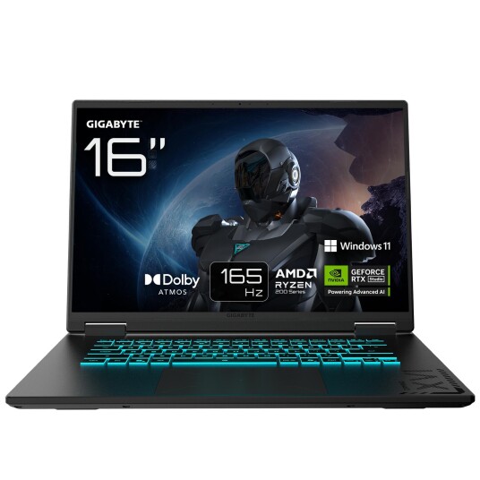 Gigabyte GAMING A16 3VH AMD Ryzenâ„¢ 7 260 16GB/1TB/RTX5060 W11Home