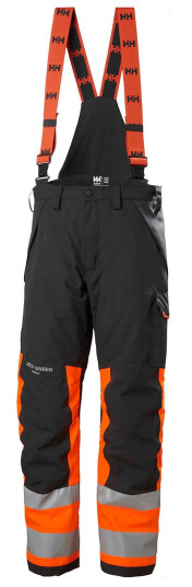 HH Workwear Workwear Helly Hansen Alna 2.0 Hi Vis Vanntett Skallbukse Med Seler Kl 1 C60
