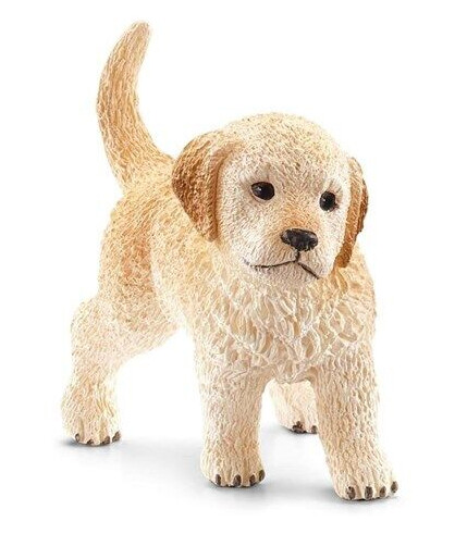 Schleich Golden Retriever Valp Figur i Plast - Dyr