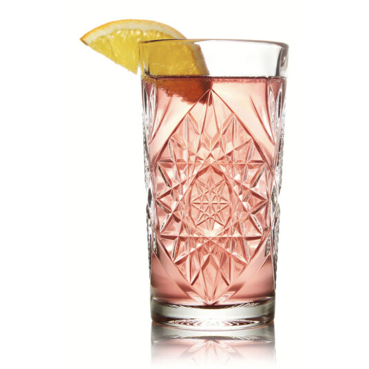 Hobstar highballglass Hobstar highballglass