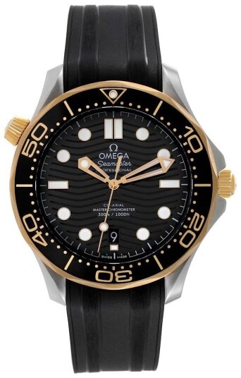 Omega Herreklokke 210.22.42.20.01.001 Seamaster Diver 300M Sort/Gummi