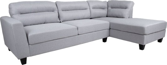 Hjørnesofa Asknor Høyre Lys grå