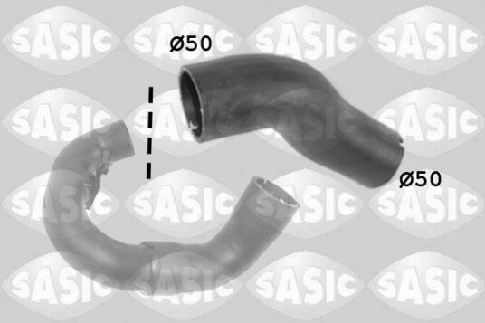 SASIC 3336204 Ladeluftslange