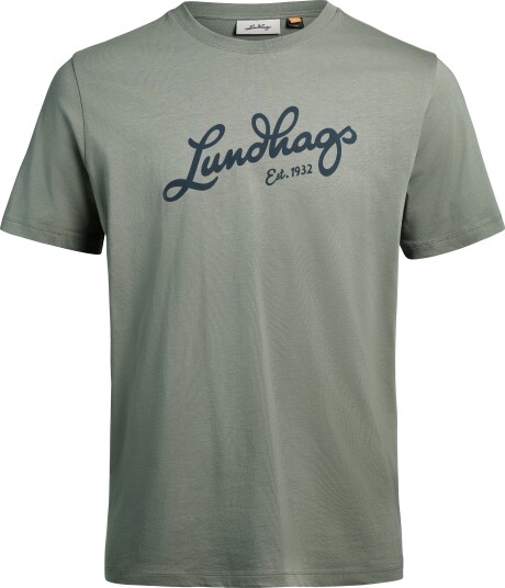 Lundhags Men"s Järpen Logo T Shirt Aloe Green M Lundhags Men"s Järpen Logo T Shirt Aloe Green M