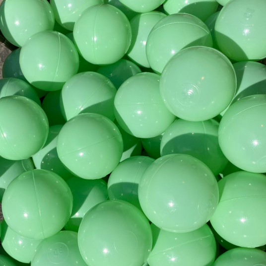 KiDKii Ballbasseng baller Ø7 cm Salvie grønn 100 stk KiDKii Ballbasseng baller Ø7 cm Salvie grønn 100 stk