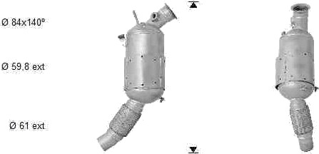 Katalysator VEGAZ BK-864SIC
