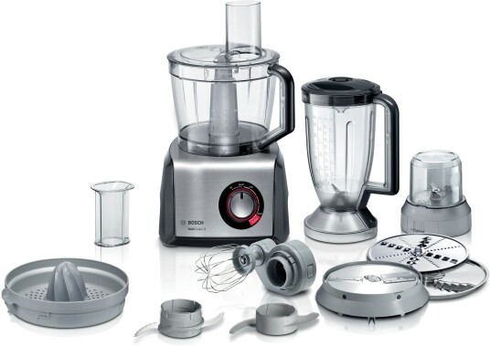 Bosch MultiTalent 8 Foodprosessor 3,9 L 1250 W Stål/Svart MC812M844