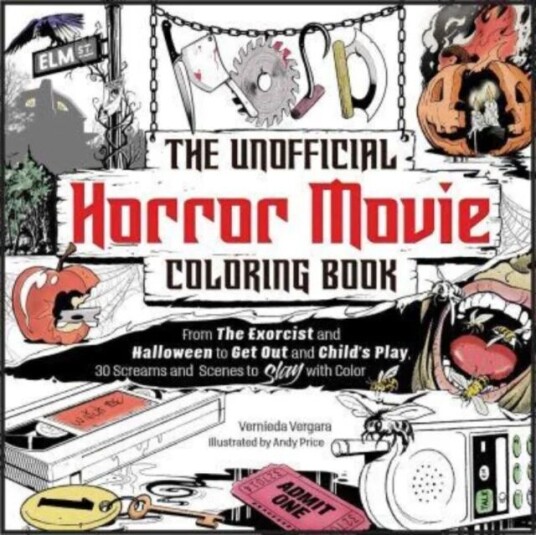 The Unofficial Horror Movie Coloring Book Av Vernieda Vergara The Unofficial Horror Movie Coloring Book Av Vernieda Vergara