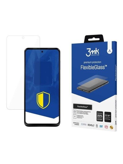 3Mk FlexibleGlass for Motorola Moto G13/G23 - Ultratynn Skjermbeskytter med Antibakteriell Belegg