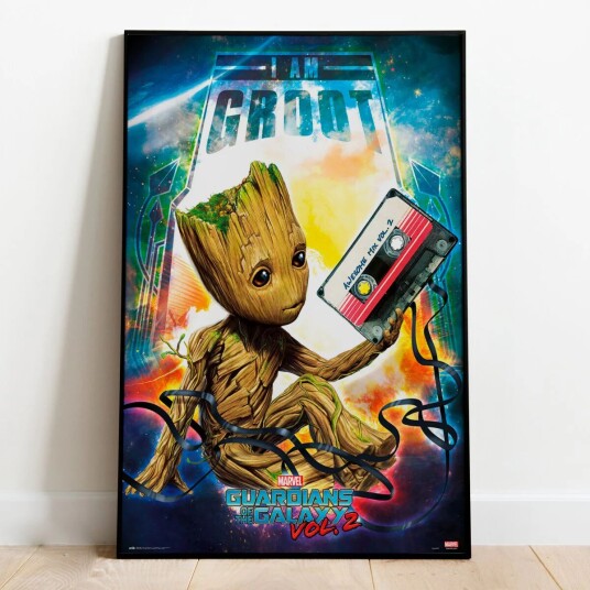 Marvel's Guardians of The Galaxy 2 Plakat Groot    91,5 x 61 cm