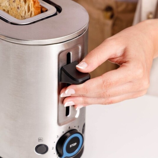 Taurus MyToast Legend Enkelslot Brødrister Rustfritt Stål 1000W