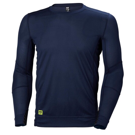 HH Workwear Workwear Helly Hansen Lifa Undertrøye Med Rund Hals Marineblå XXL