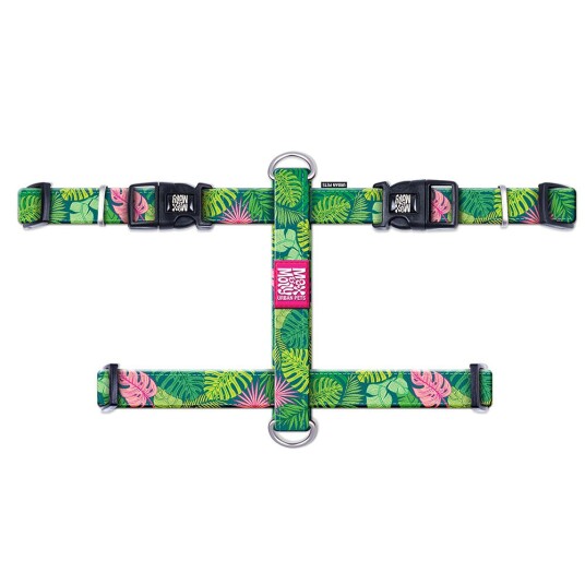 Max & Molly hundesele Tropical - Str M: 53-69 cm Brystomfang