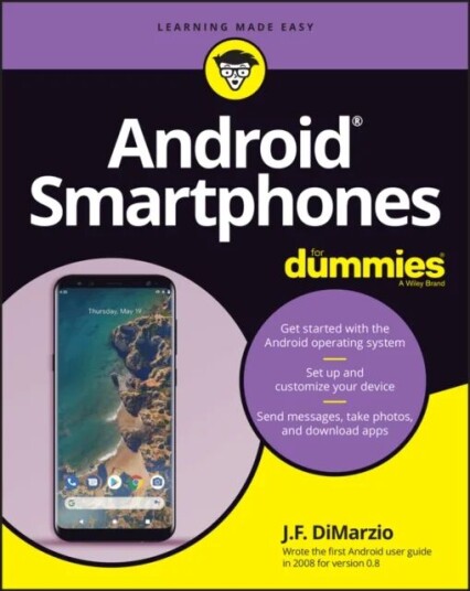 Android Smartphones For Dummies Av Jerome Dimarzio