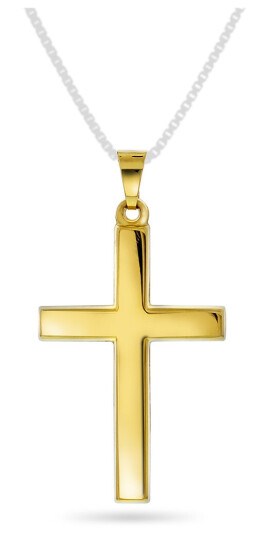 Pan Jewelry, Anheng i 585 gult gull med kors Pan Jewelry, Anheng i 585 gult gull med kors