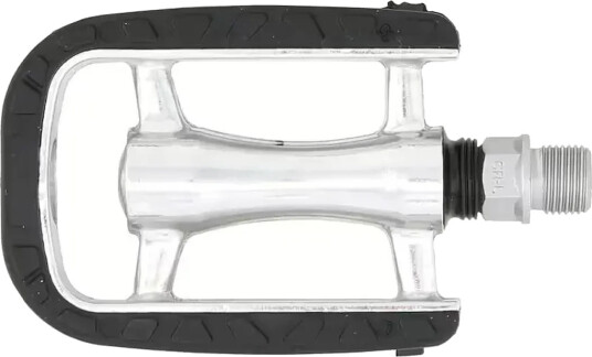 CONTEC Verge pedaler aluminium sort/sølv