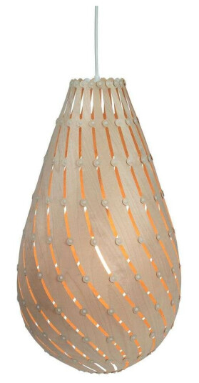 David Trubridge Ebb Drop Pendel Natural David Trubridge Ebb Drop Pendel Natural