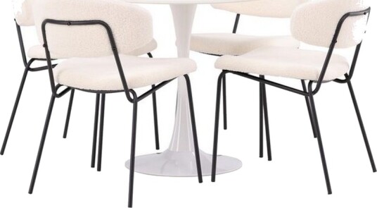 Rundt spisesett Hamden, Chico -
