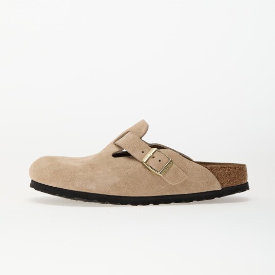 Joggesko Birkenstock Boston BS Suede Leather Sandcastle EUR 41
