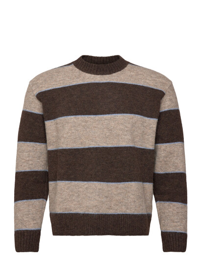 Abercrombie & Fitch A&F Essential Crew Sweater Multi/patterned XS Abercrombie & Fitch A&F Essential Crew Sweater Multi/patterned XS