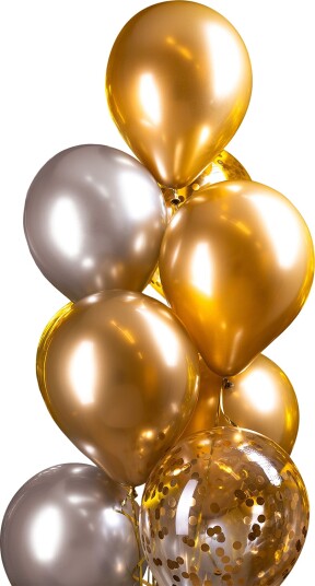 Ballongkungen Ballongbukett Glamour BB131