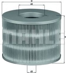 MAHLE LX 2028 Luftfilter MAHLE LX 2028 Luftfilter