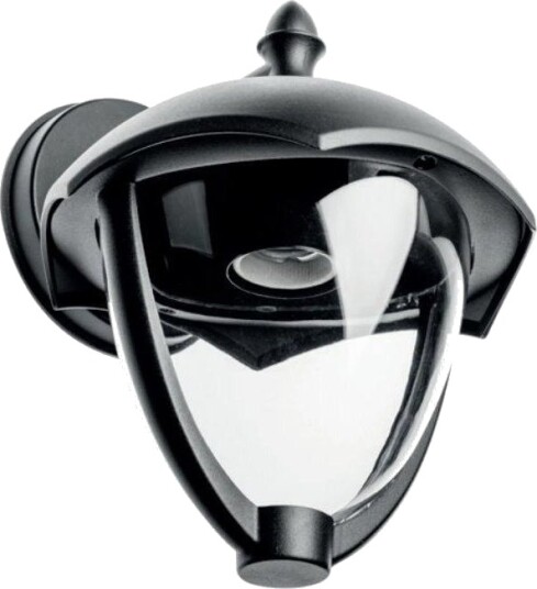 Gtv Vegglampe Utendørs Grande Ad E27 Maks 60W Ip54 Svart Os Gra0da 00