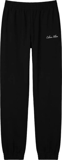 Calvin Klein Heavy Jersey Jogger Graphic Black L