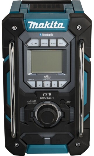 Makita DMR301 Byggeradio uten batteri (Bluetooth/DAB+/FM) Makita DMR301 Byggeradio uten batteri (Bluetooth/DAB+/FM)