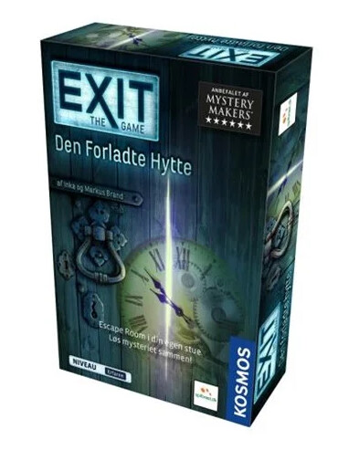 Spilbrt EXIT 1: Den forladte Hytte DA Spilbrt EXIT 1: Den forladte Hytte DA