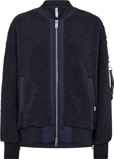 MOS MOSH Mmemeline Teddy Jacket SALUTE NAVY M