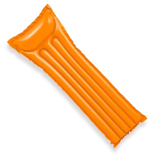 Oppblåsbar madrass for svømming 183x69 cm INTEX 59703 Oransje