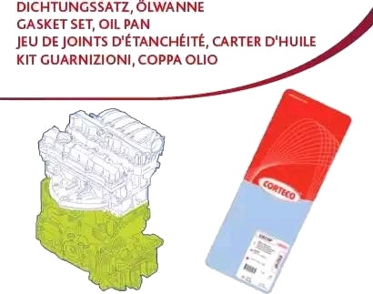Tetnings helsett, motor CORTECO 438401P