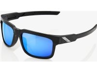 100% Okulary Type-S Matte Black HiPER Blue Multilayer Mirror Lens 100% Okulary Type-S Matte Black HiPER Blue Multilayer Mirror Lens