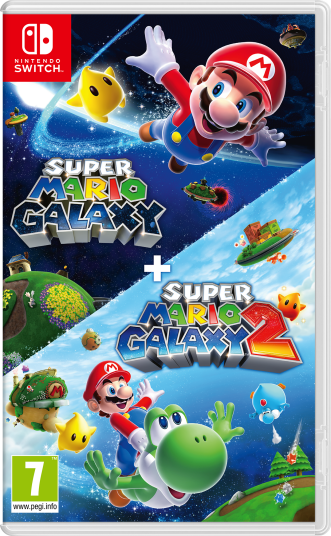 Nintendo Switch 1 Super Mario Galaxy + Super Mari