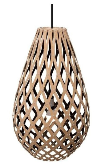 David Trubridge Koura Pendel H50 Svart 1 Side David Trubridge Koura Pendel H50 Svart 1 Side