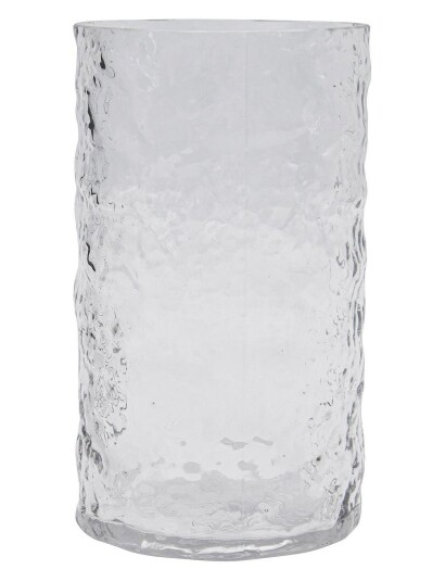 House Doctor Vase Huri Clear 20X11.5CM