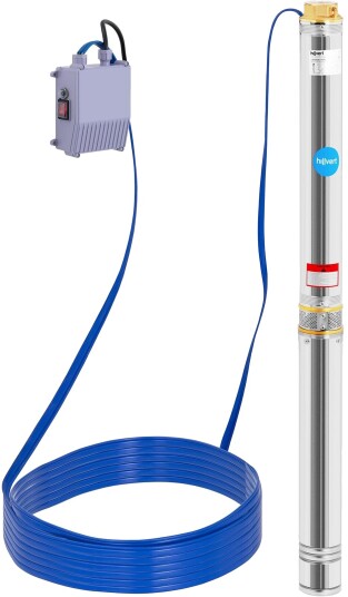 Hillvert Dybdebrønnpumpe I Rustfritt Stål 13 800 L/T Til 76,4 M
