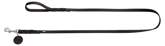 Hunter Hundekobbel Solid Education 200 cm Svart 16 mm
