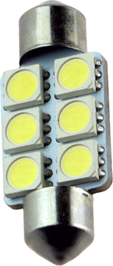 LED Lyspære for Lanterne SMD 5050 36mm 12v 1w 90lm LED Lyspære for Lanterne SMD 5050 36mm 12v 1w 90lm