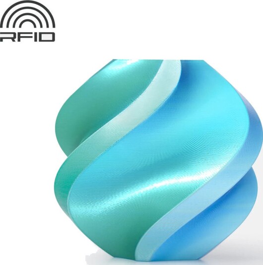 Bambu Lab Bambu Lab PLA Silk Multi-Color Blue Hawaii 13904 Med spole 1kg