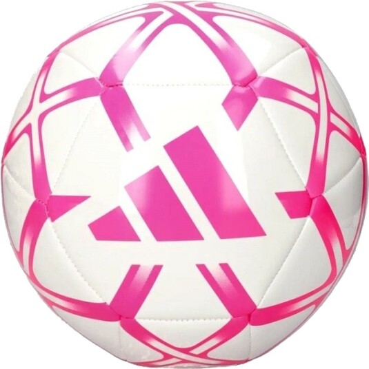 Adidas UEFA Starlancer Club fotball størrelse 5   lys rosa/hvit