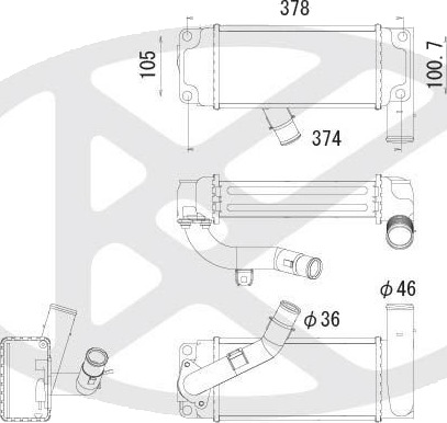 Intercooler KOYORAD IA010163