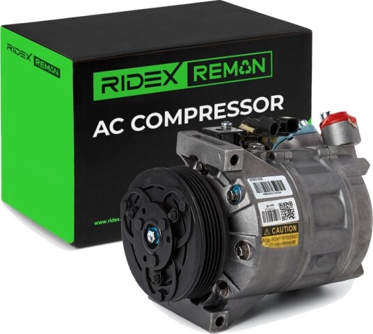 AC-kompressor RIDEX REMAN 447K0100R