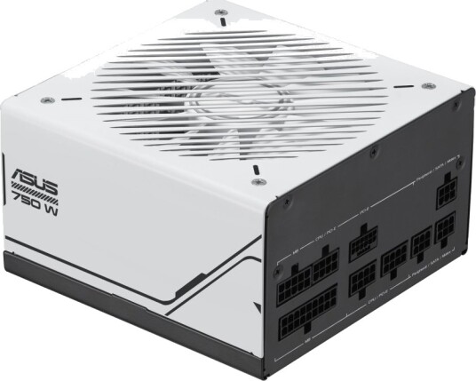 Asus Prime Strømforsyning ATX12V 3.0/EPS12V 750W 80 Plus Gold Svart Hvit
