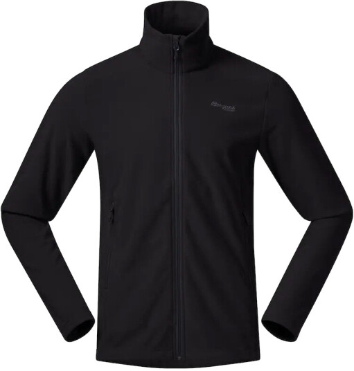 Bergans Of Norway Finnsnes Fleece Jacket Herre Black XL Bergans Of Norway Finnsnes Fleece Jacket Herre Black XL